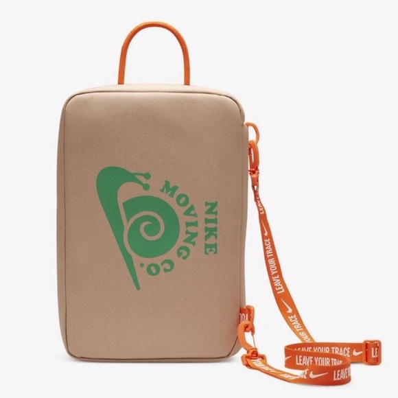 Nike Other - Nike Moving Co. Shoe/Box Bag - Tan and Orange Men's Bag